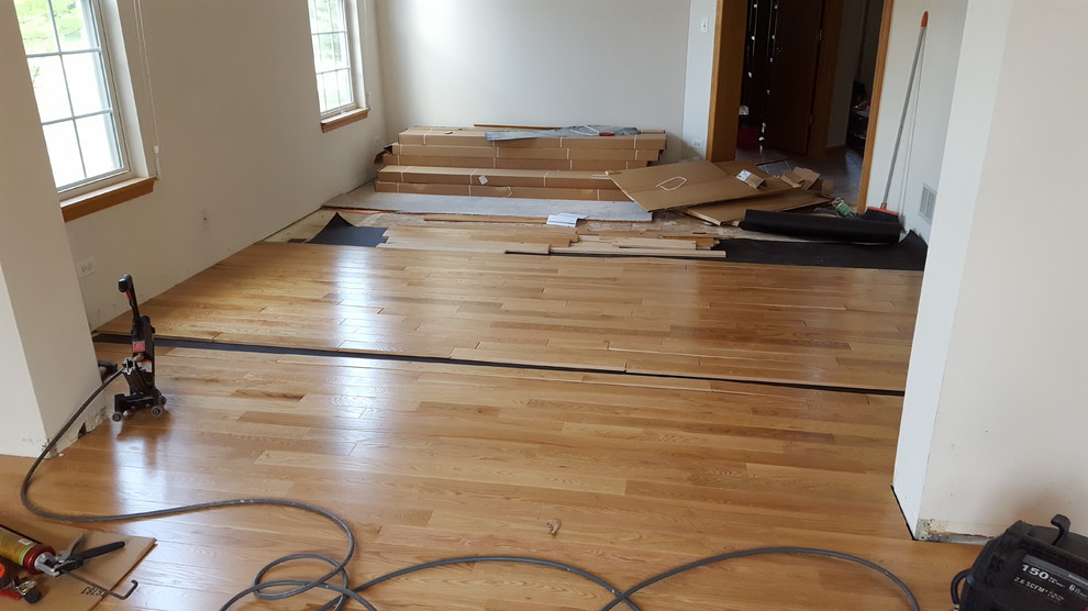 3 an 1/4 prefinished natural res5 oak