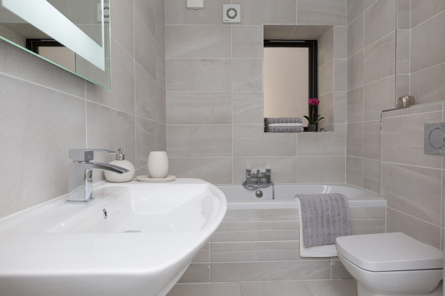 Butterfield Avenue, Rathfarnham, Co. Dublin. Ireland. contemporary-bathroom
