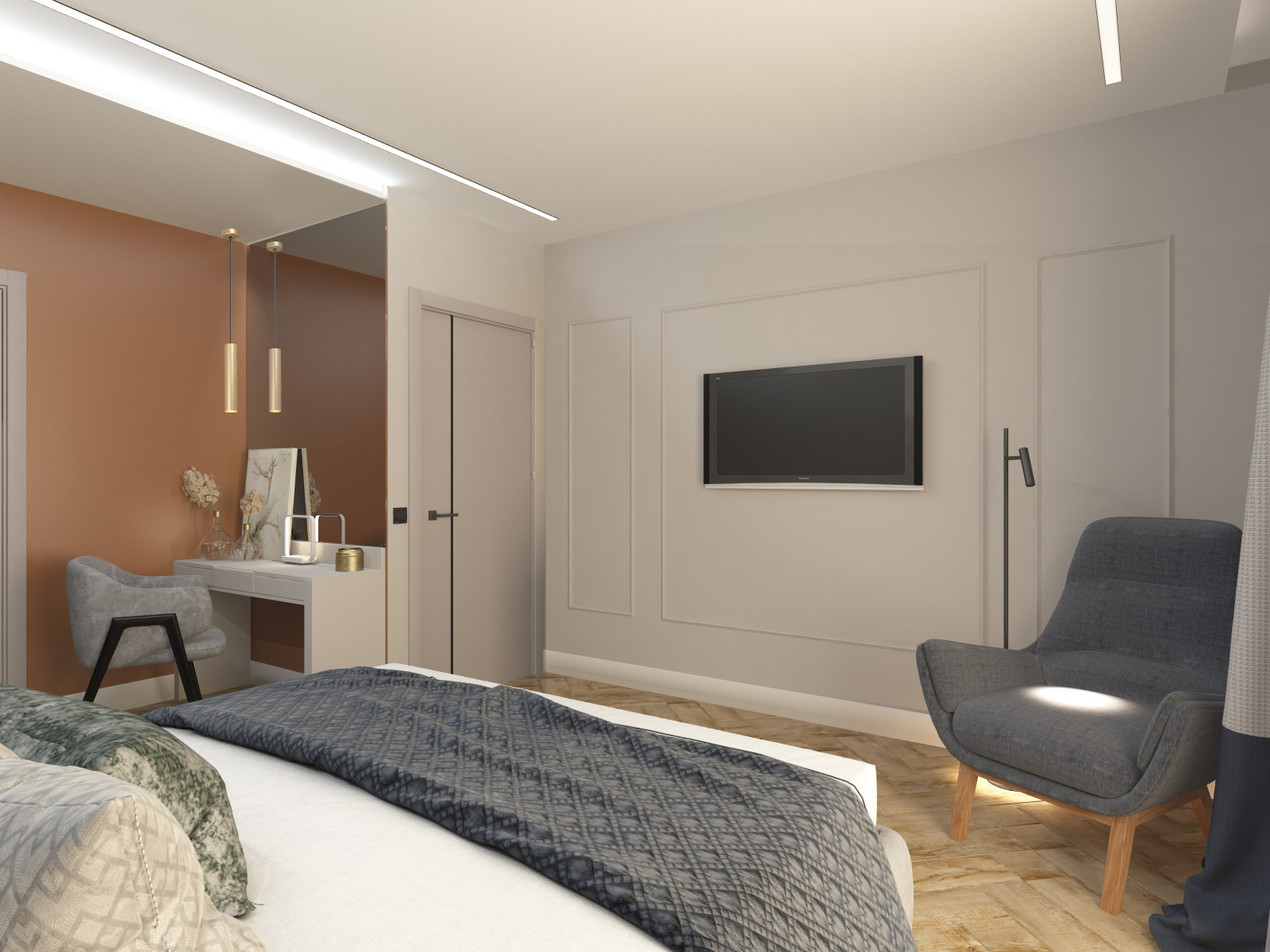 Четырехкомнатная квартира для молодой семьи