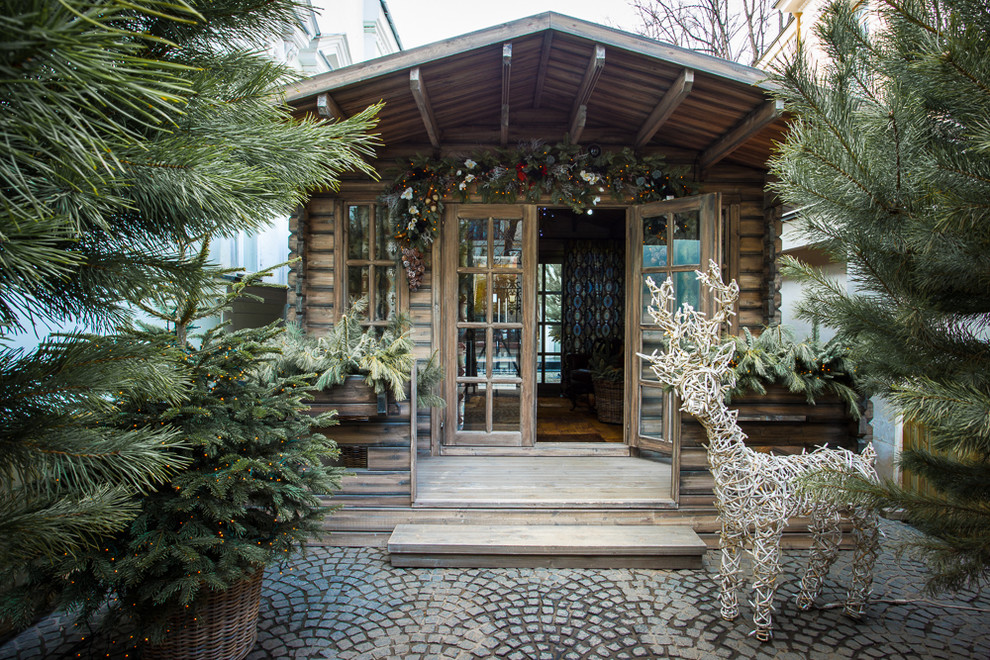 Проект зимнего шале в центре Москвы на Старом Арбате