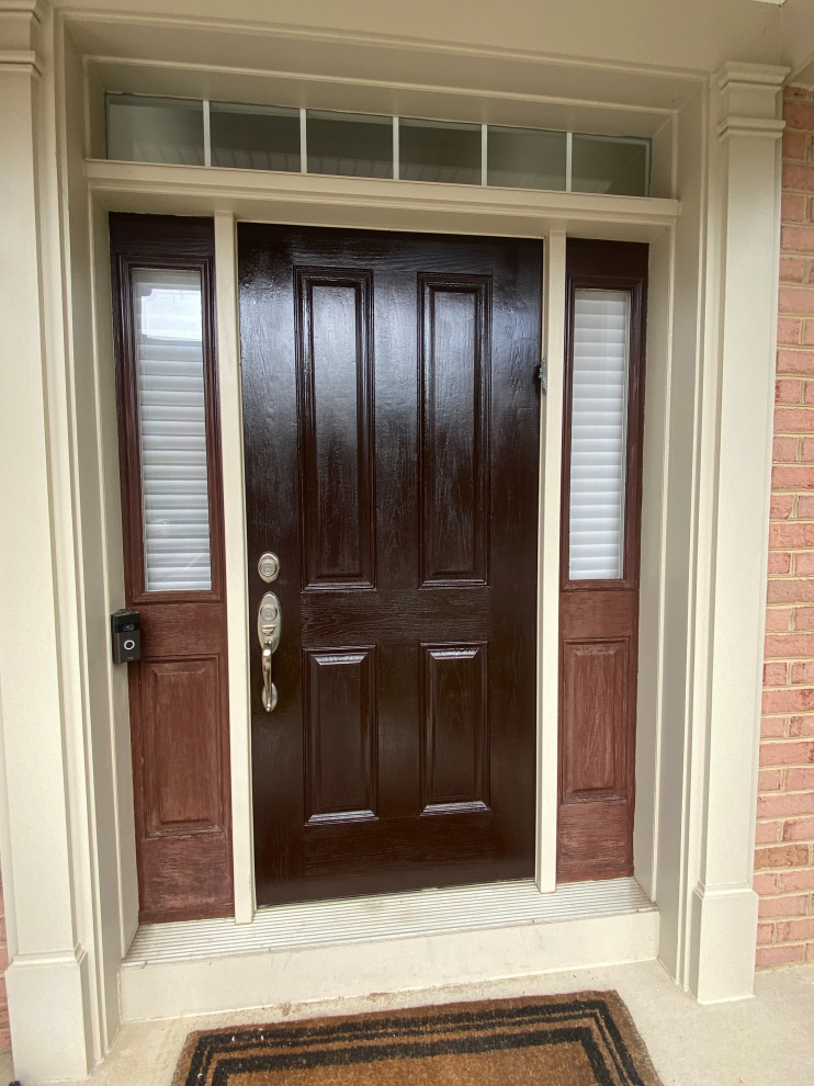 Exterior Door and Side Light Refinish