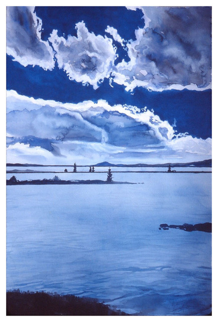 Mike Bennett Jackson Lake, Wy Art Print, 24"x36"