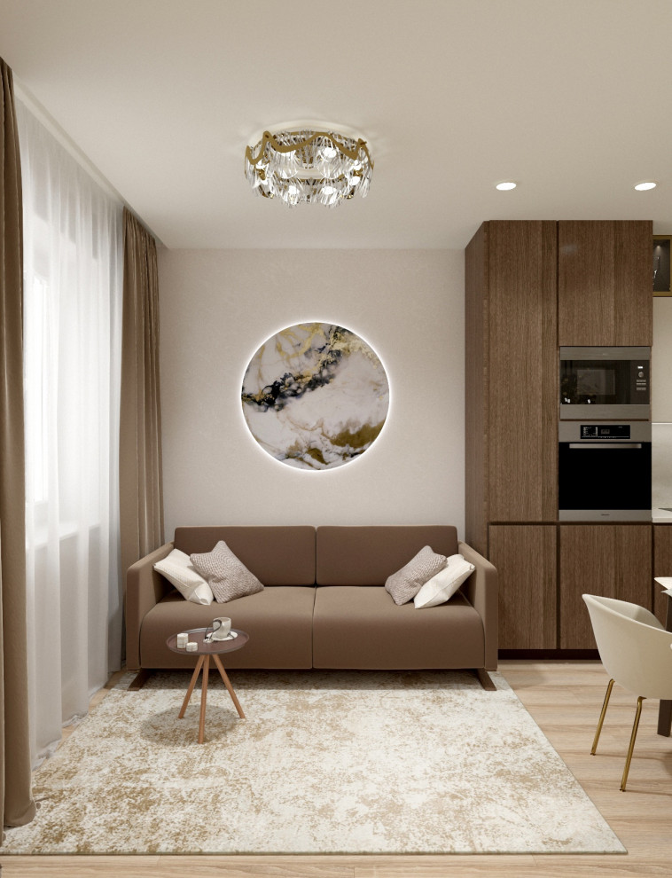 Спальня и кухня