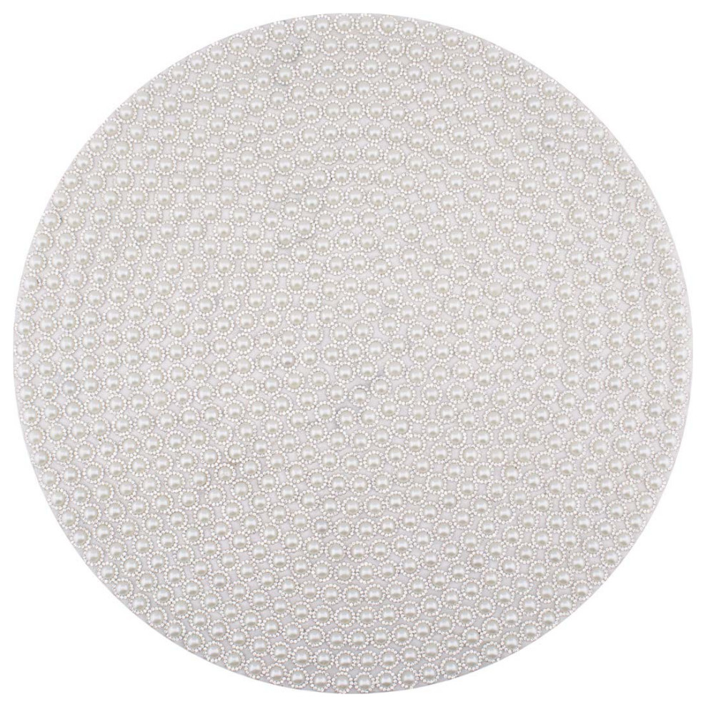 Sparkles Home Rhinestone Montaigne Placemat Contemporary Placemats