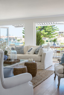 Hamptons Style Living Room Ideas Photos