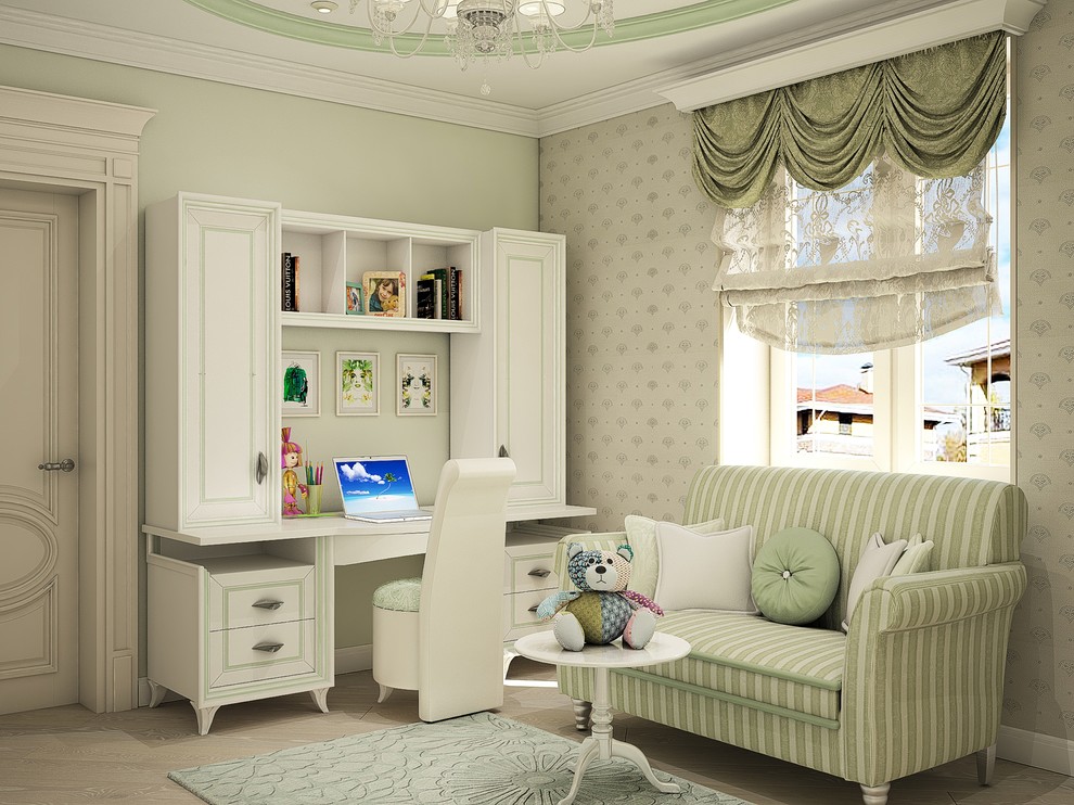 Дизайн-проект интерьера загородного дома в КП Vita Verde, 300 кв м