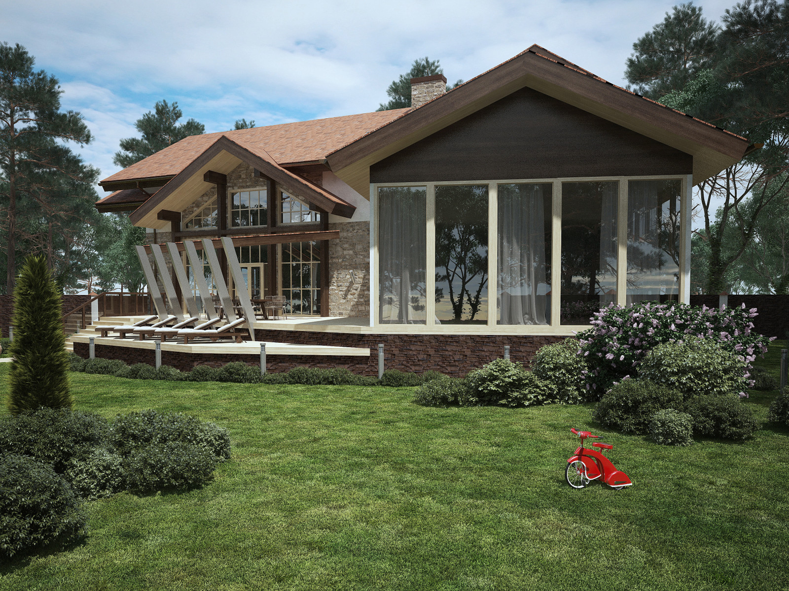 КОНЦЕПЦИЯ ДОМА В СТИЛЕ ШАЛЕ