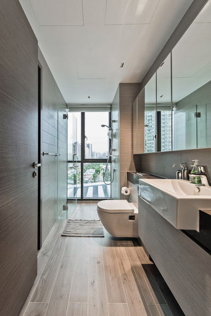 Amber Skye contemporary-bathroom