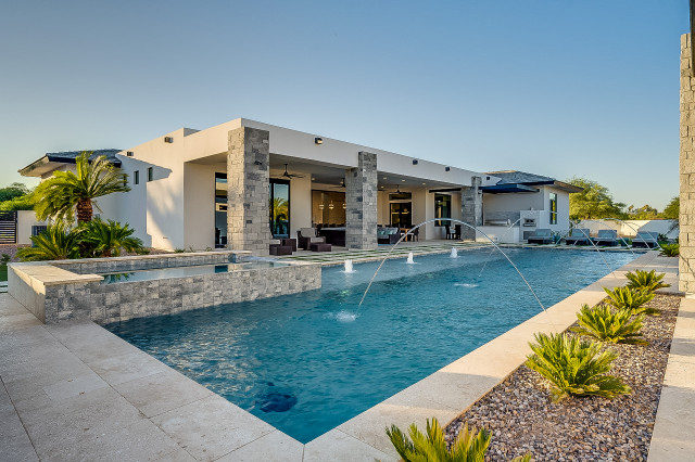 7M Ranch - Paradise Valley amerikansk-southwestern-pool