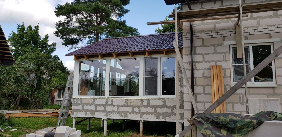 Пристройка зимнего сада
