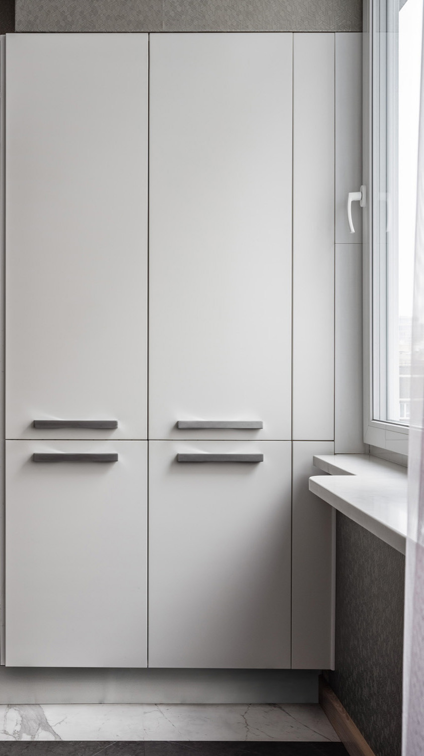 Графичная квартира в Москве