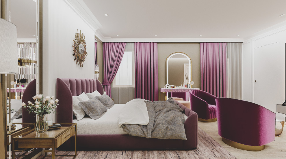 Коттедж, Каширское шоссе. Спальная 1, Спальная 2, Спальная 3