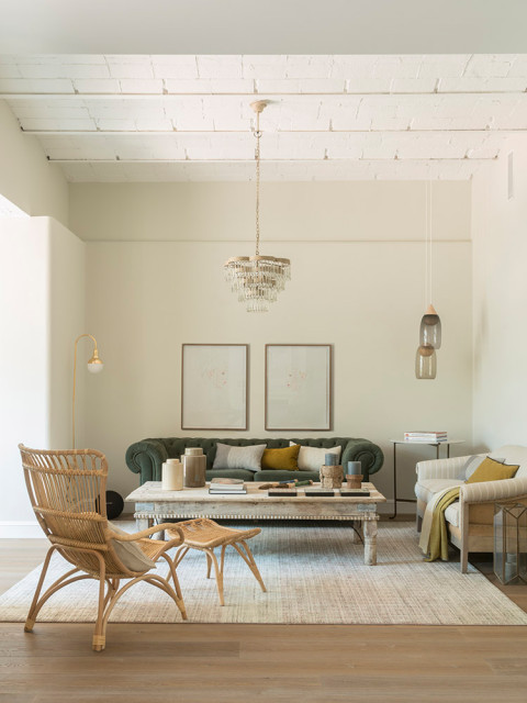 VIVIENDA MALLORCA shabby-chic-style-wohnbereich