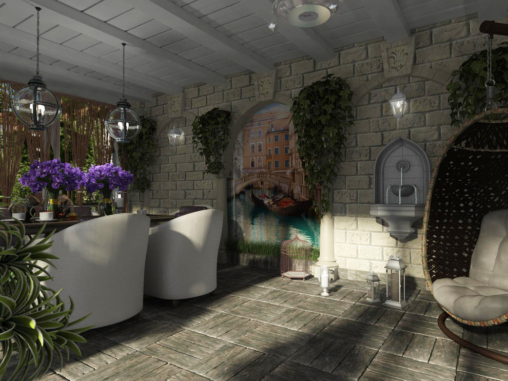 Проект "Тосканский дворик" Виктория Нерсесянц