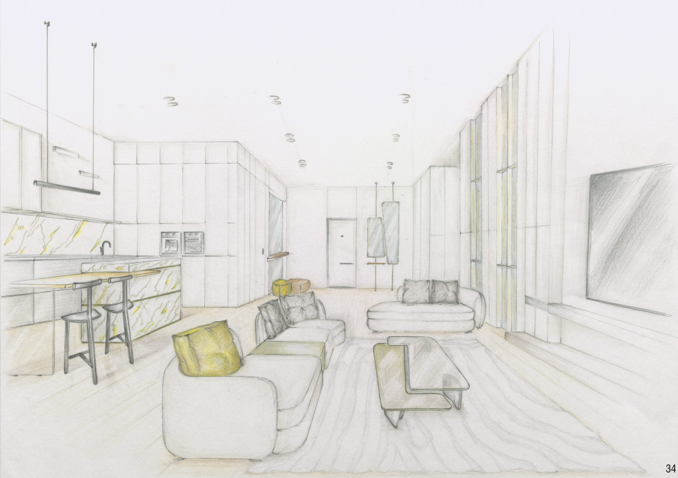 Secret Place. Эскизный проект (ручная подача)