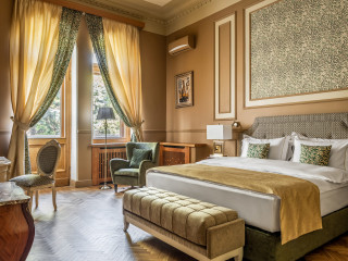 Роскошная ретро спальня в классическом стиле интерьер спальни отеля