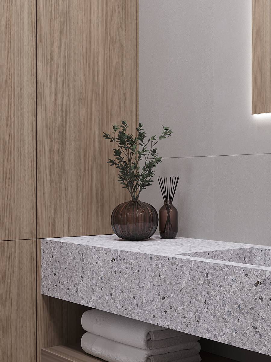 Ванная комната 4 кв.м. ЖК Европейский