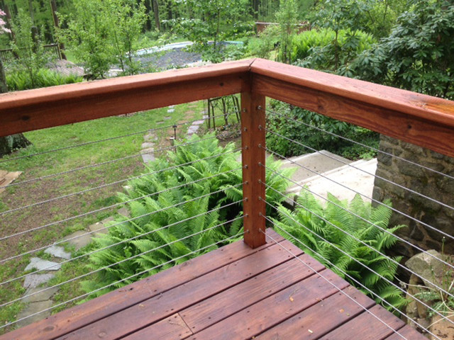 Cable Rail - Contemporary - Deck - Chicago - by Stair Supplies