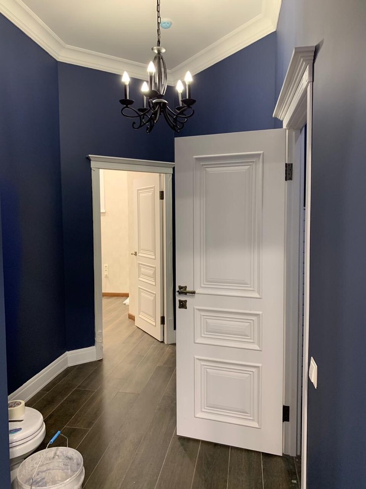 Двери в интерьере Ницца 5 в глухом исполнении