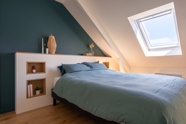 R&eacute;novatin d'un duplex nordico-dormitorio
