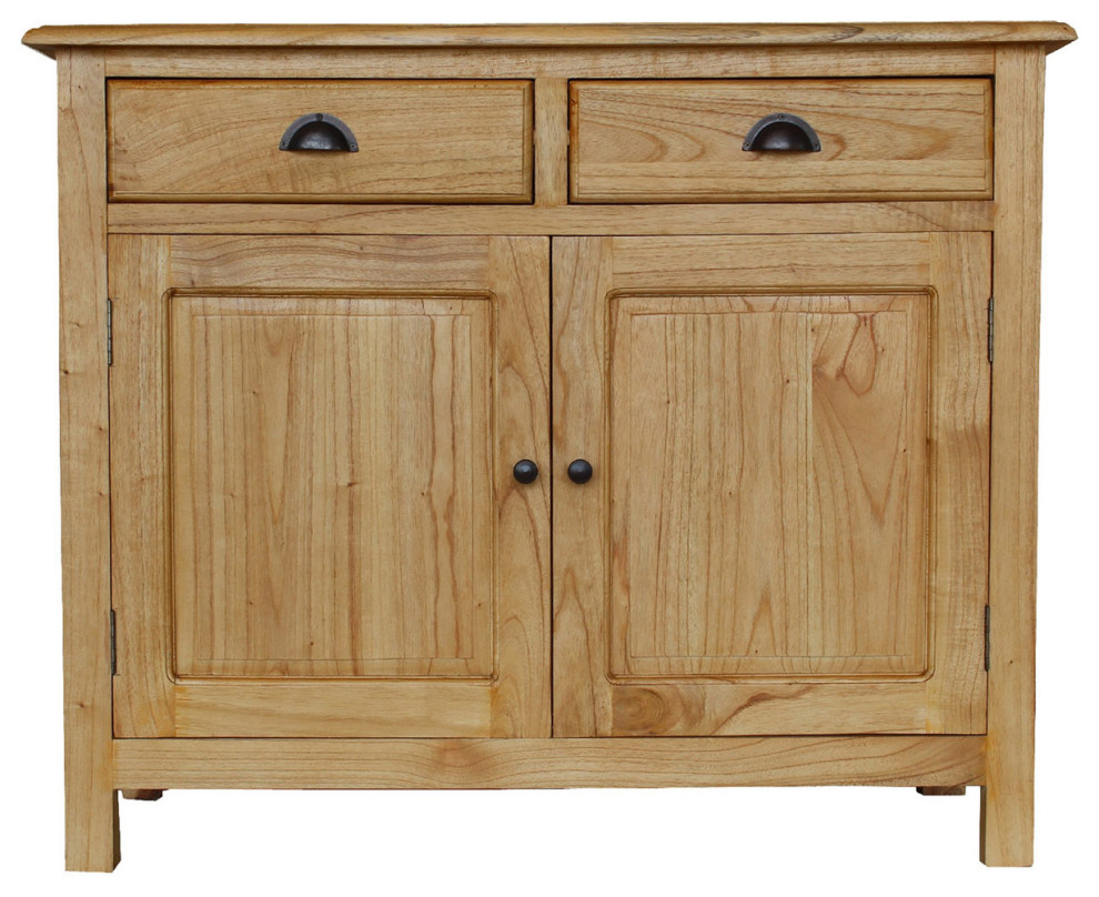 Cameron Buffet or Sideboard, Natural Sanded Transitional Buffets
