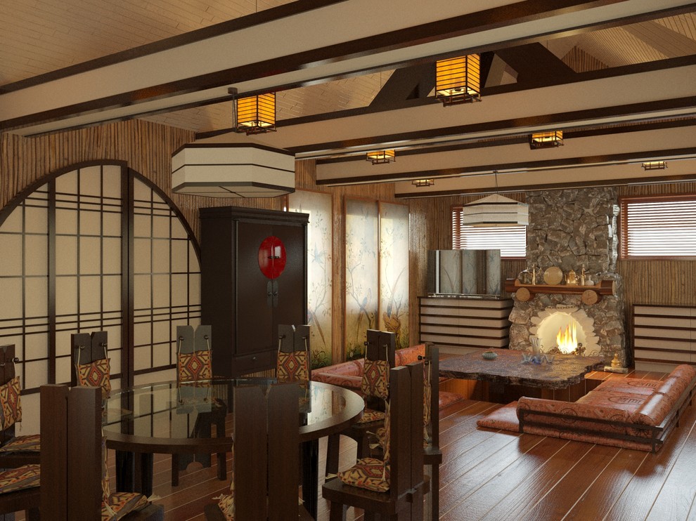 Баня в восточном стиле