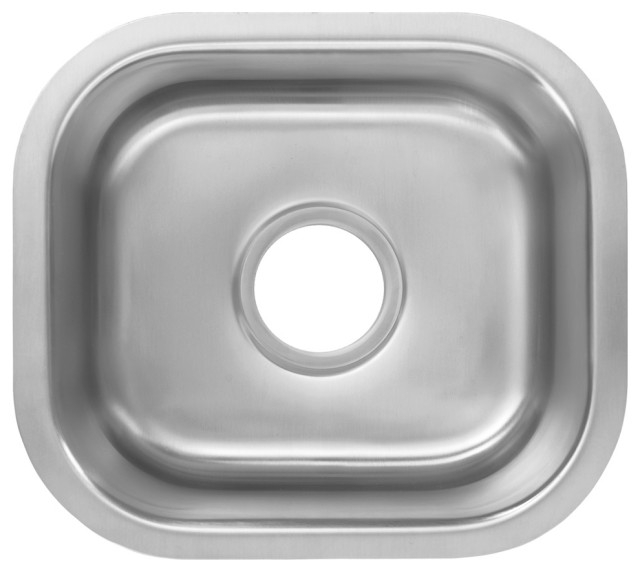 Stainless Steel 18-Gauge Single Bowl Bar Sink