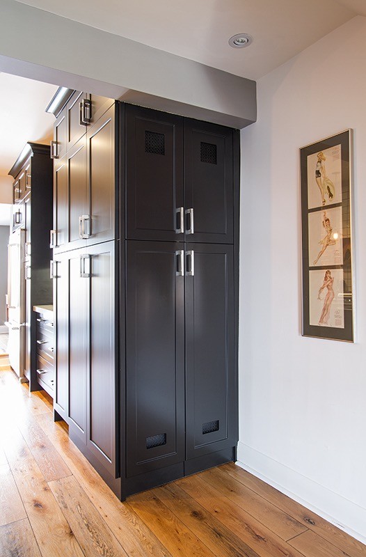 Transitional home design photo in Toronto
