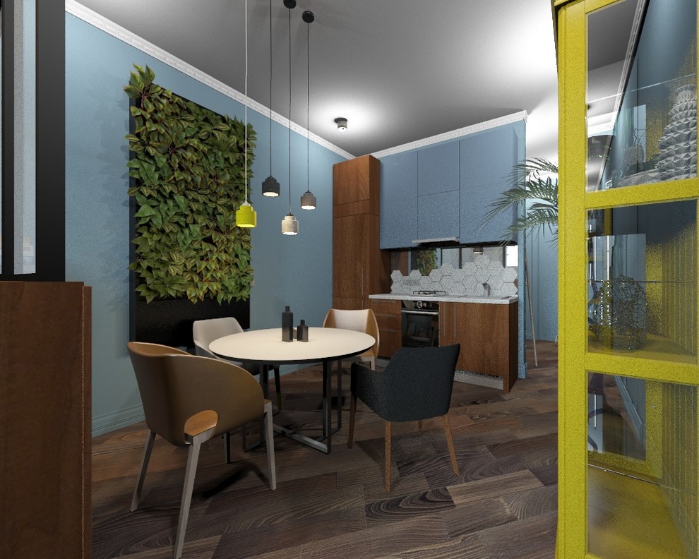 Проект квартиры студии (г. Москва)