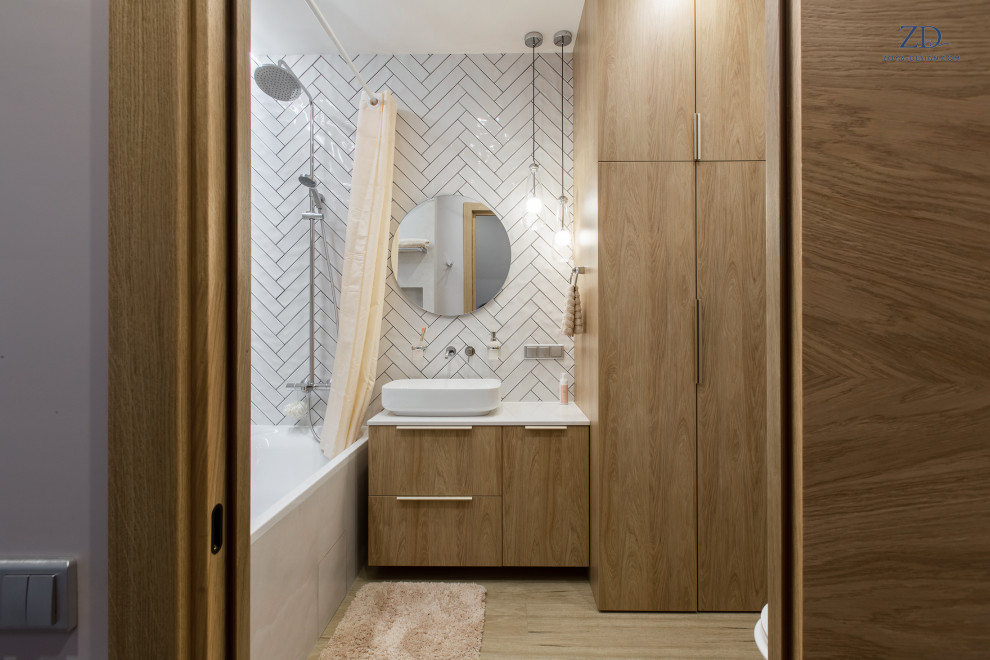 Цвет в интерьере, квартира в Куркино.