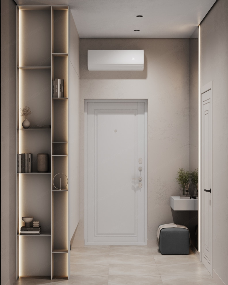 Дизайн проект 1 комнатной квартиры - ЖК Прокшино