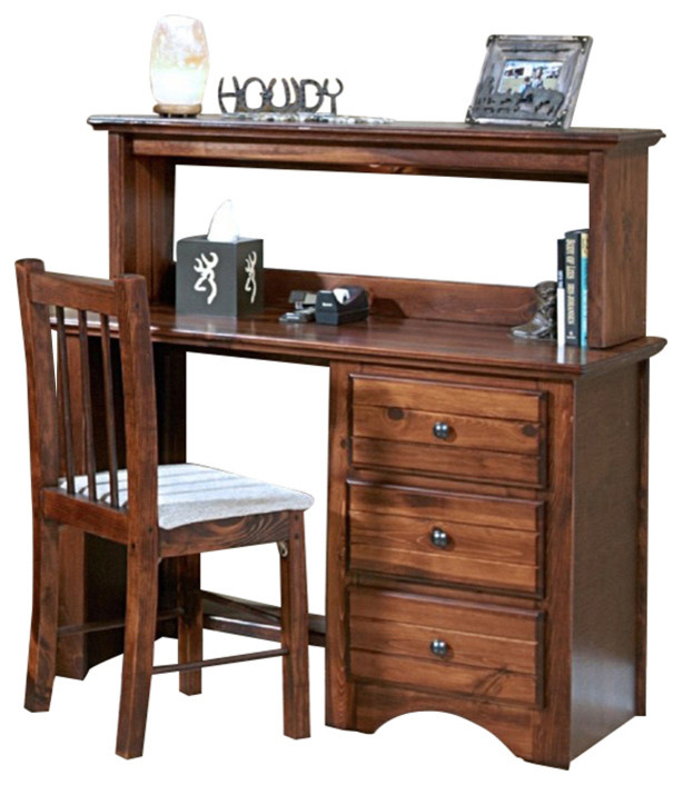 3Drawer Student Desk With Hutch, 3524790C Chair Sold Separately