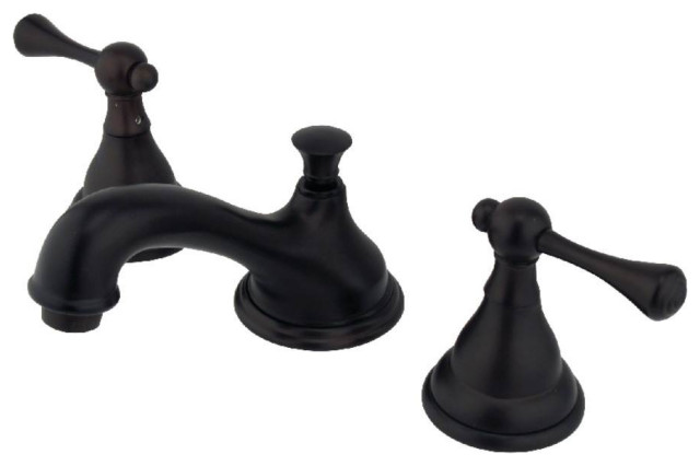 2 81 In Widespread Lavatory Faucet In Oil Rubbed Bronze