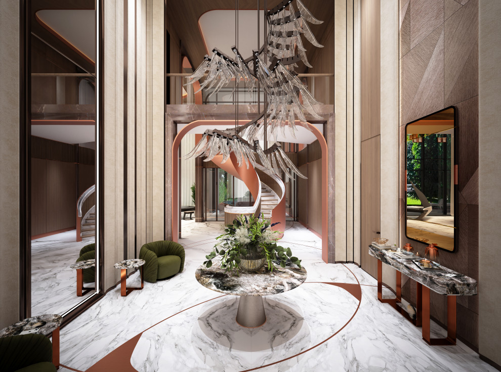 Дизайн интерьера загородного дома в поселке «Лесной простор»