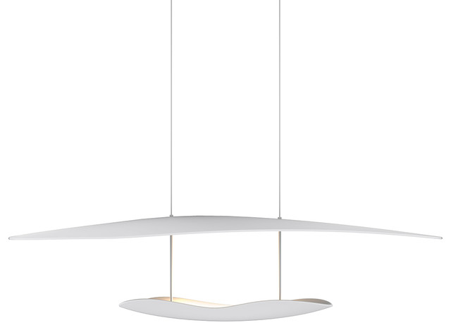 Infinity Reflections Wide Led Pendant Contemporary