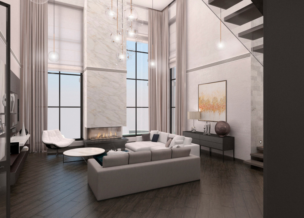 Проект интерьера частного коттеджа