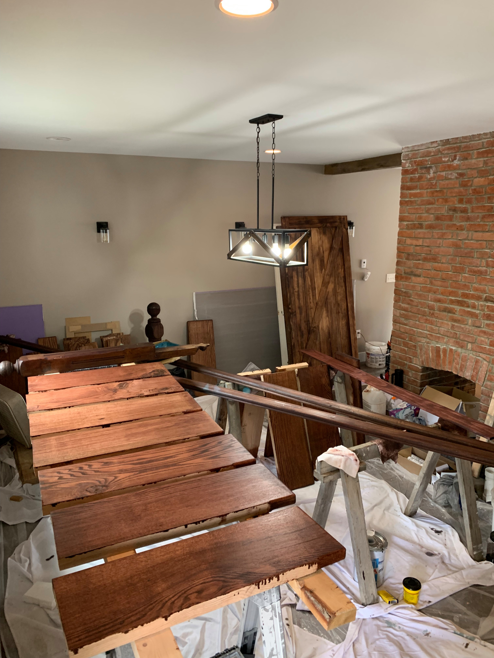 Custom Staircase and Bannister