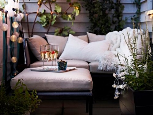 Lounge/bank/liege für balkon