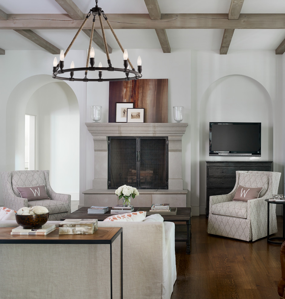 Design ideas for a country living room in Los Angeles.