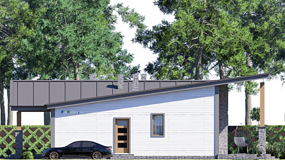 Проект одноэтажного дома 16х18м S211м2 F-17180