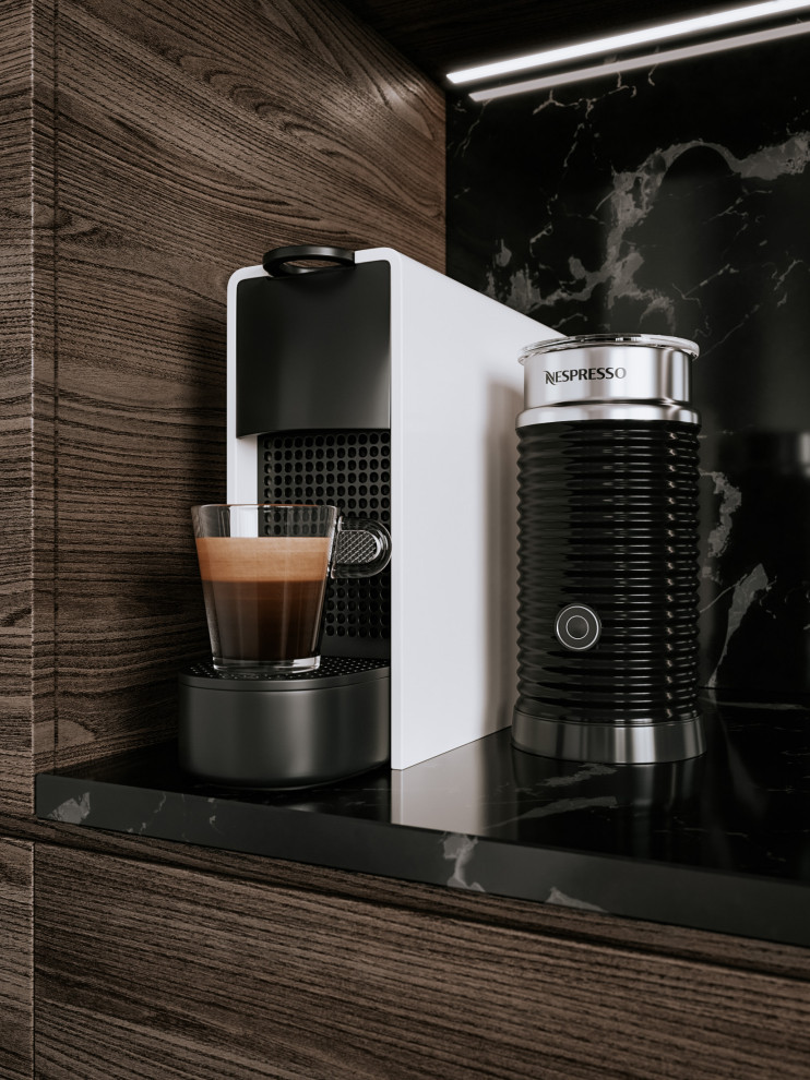 Дизайн-проект кухни-гостиной в частном доме, МО