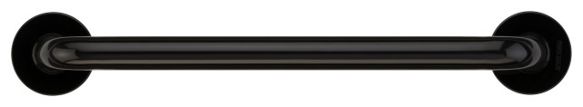 24 Inch Grab Bars in Black, Non-slip Anti-microbial Grab Bars for the Shower