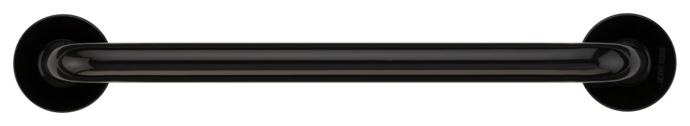 24 Inch Grab Bars in Black, Non-slip Anti-microbial Grab Bars for the Shower