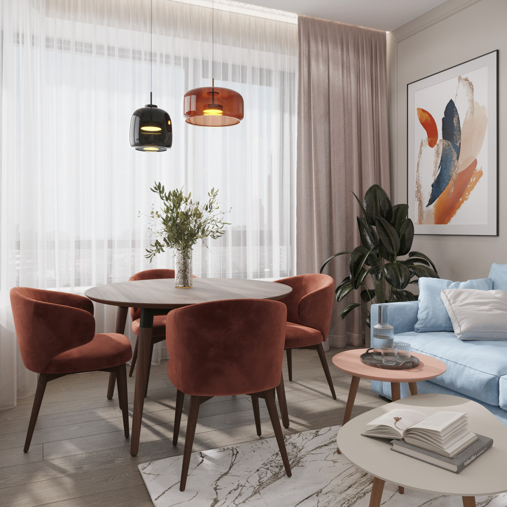 ЖК Крылья Кухня гостиная