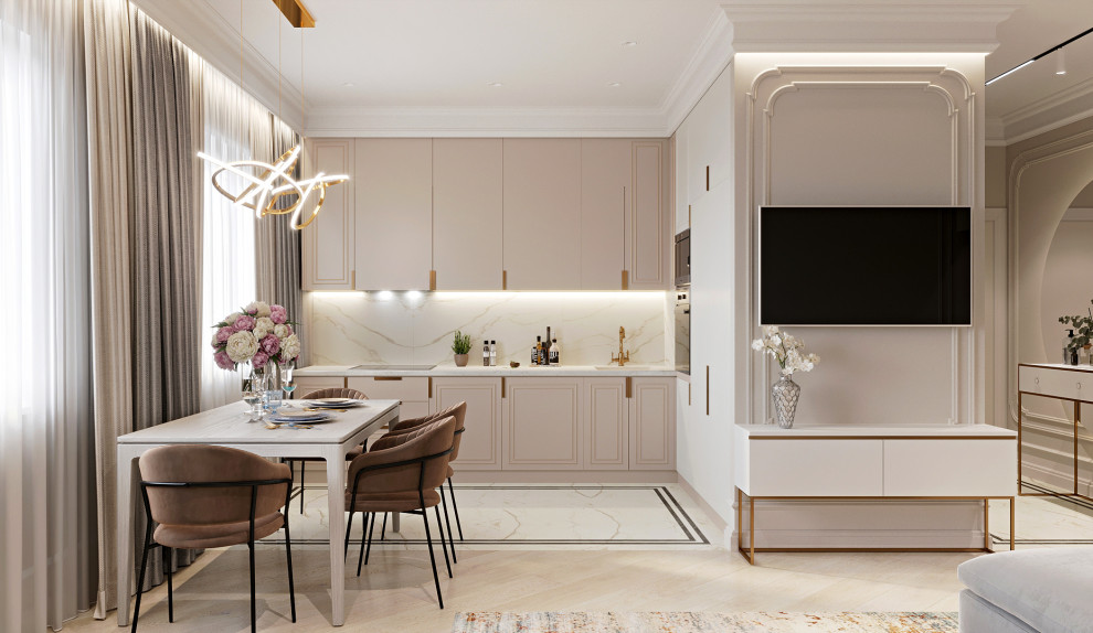 проект "Классика в Тюменке на 100 м2"