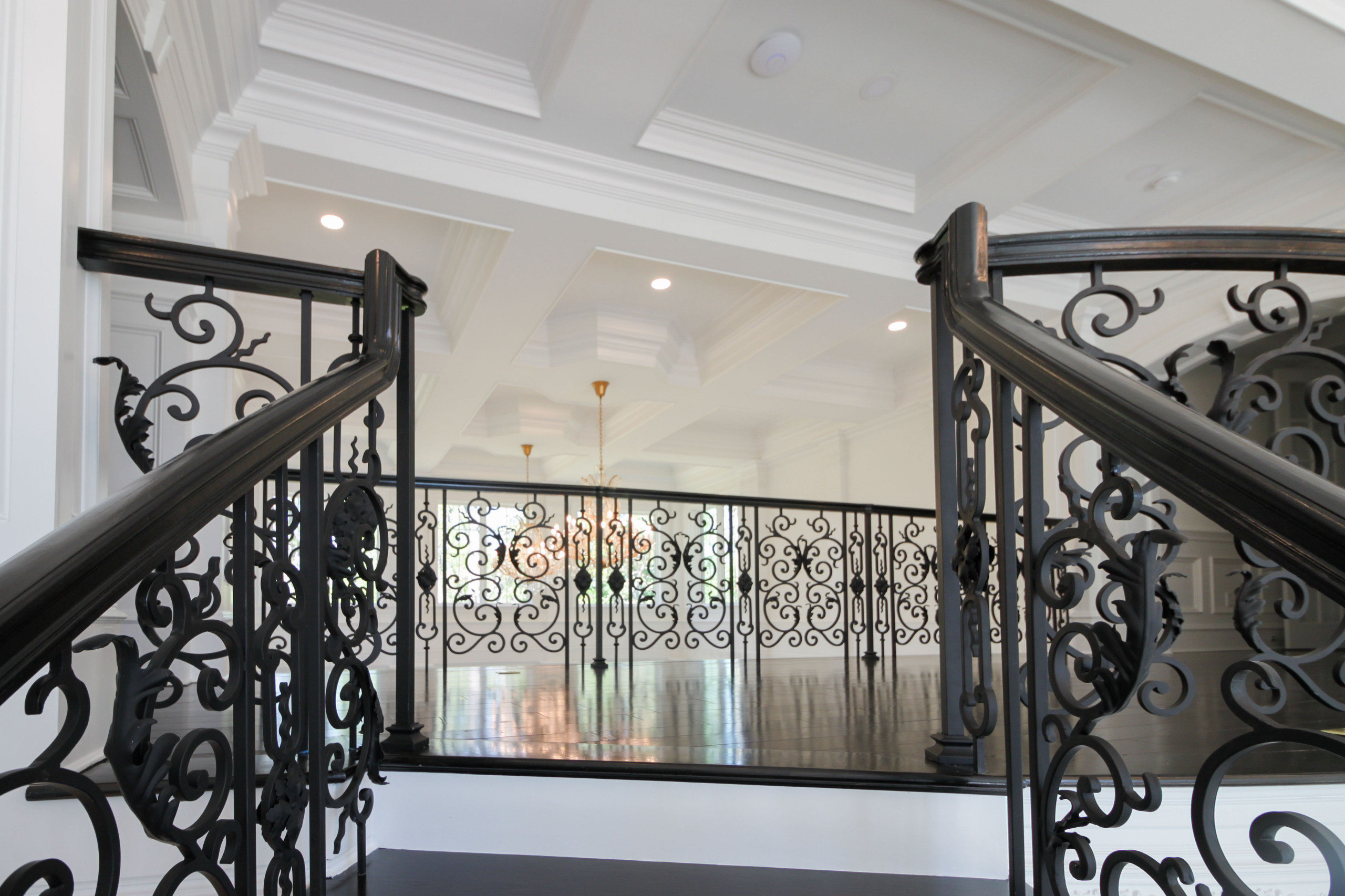 92_Grand Double Staircase in Exquisite Custom Home, Great Falls VA 22066