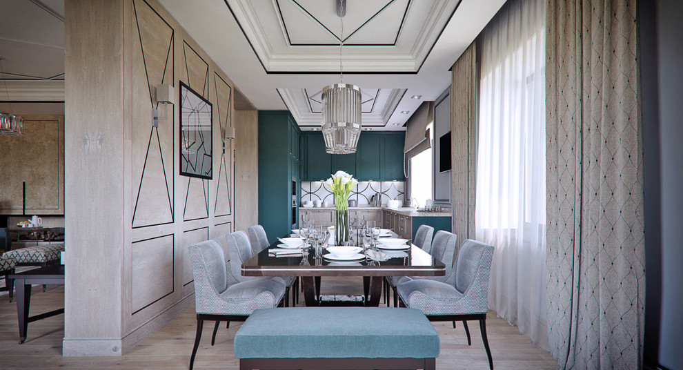 Коттедж в легком арт-деко