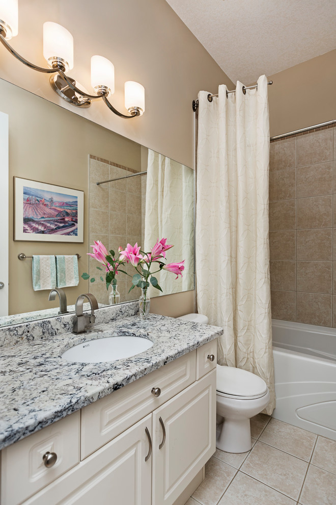 Home design - transitional home design idea in Edmonton