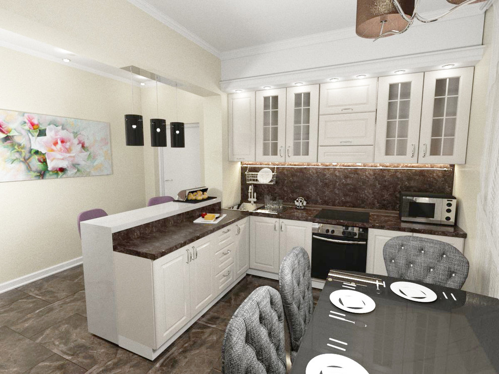 Коттедж В стиле современный Арт-Деко