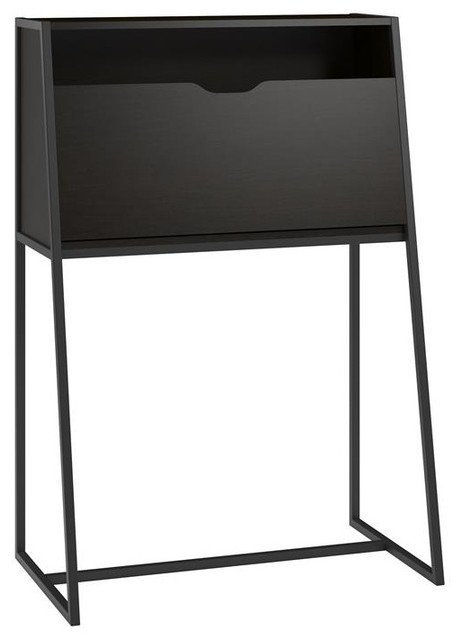 A Design Studio Finnegan Secretary Desk Industrial Desks And
